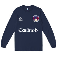 Navy galway gaillimh irish gaelic football and hurling premium Long Sleeve Tee - DesignPulse