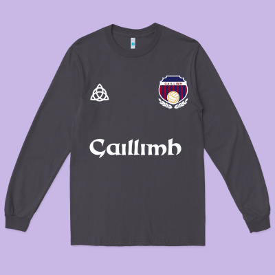 Galway Gaillimh Irish Gaelic Football And Hurling Premium Long Sleeve Tee Designed By Designpulse