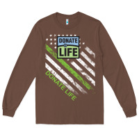Chestnut donate life Long Sleeve Tee - DesignPulse