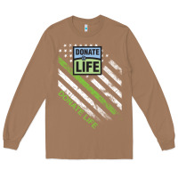 Toasted Coconut donate life Long Sleeve Tee - DesignPulse