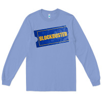 Colony Blue blockbuster Long Sleeve Tee - DesignPulse