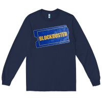Navy blockbuster Long Sleeve Tee - DesignPulse