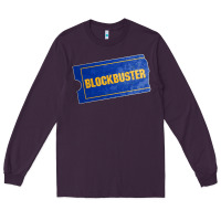 Plum blockbuster Long Sleeve Tee - DesignPulse