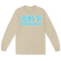 Mushroom hadouken street arcade fighter retro ryu gaming funny Long Sleeve Tee - DesignPulse