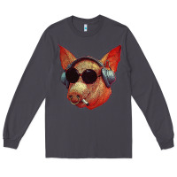 Smoke Blodwyn pig Long Sleeve Tee - DesignPulse