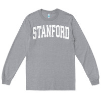 Heather Grey stanford california ca vintage athletic sports design t shirt Long Sleeve Tee - DesignPulse