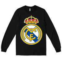 Black real,madrid Long Sleeve Tee - DesignPulse