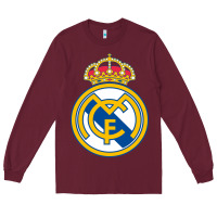 Burgundy real,madrid Long Sleeve Tee - DesignPulse