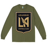 Army Green LAFC Long Sleeve Tee - DesignPulse