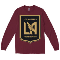 Burgundy LAFC Long Sleeve Tee - DesignPulse