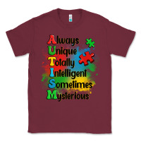 Burgundy always unique autism Classic Tee - OliviaCreatesArt