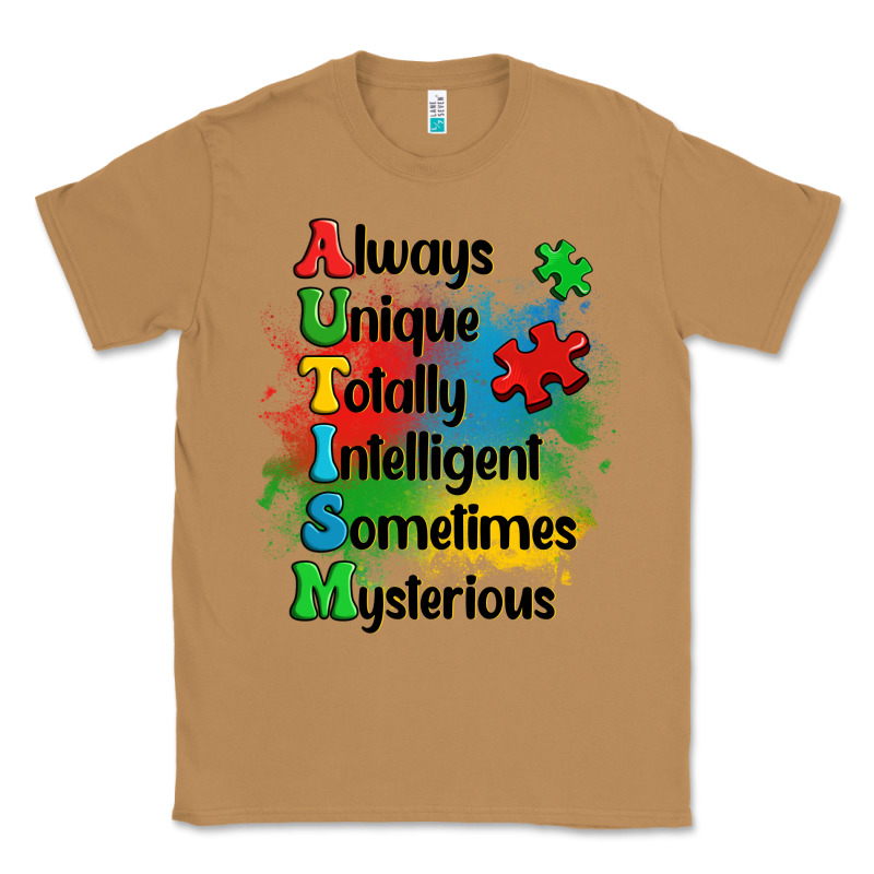 Always Unique Autism Classic Tee by OliviaCreatesArt | Teevron