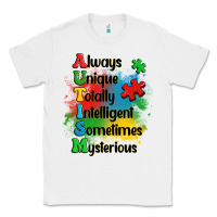 White always unique autism Classic Tee - OliviaCreatesArt