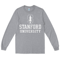 Heather Grey stanford university logo Long Sleeve Tee - DesignPulse