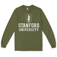 Army Green stanford university logo Long Sleeve Tee - DesignPulse
