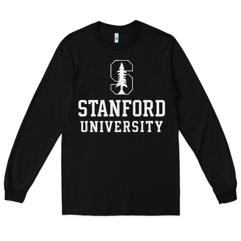 Stanford University Logo Long Sleeve Tee by DesignPulse | Teevron