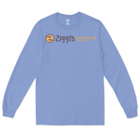 Colony Blue ziggi's coffee Long Sleeve Tee - DesignPulse