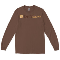 Chestnut ziggi's coffee Long Sleeve Tee - DesignPulse