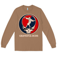 Toasted Coconut grateful dude Long Sleeve Tee - DesignPulse