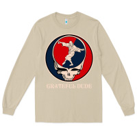 Mushroom grateful dude Long Sleeve Tee - DesignPulse