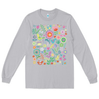 Moon Dust cute birds t  shirt birds and blooms   cute floral pattern by cecca de Long Sleeve Tee - DesignPulse