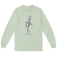Matcha vintage wizard of oz tinman Long Sleeve Tee - DesignPulse