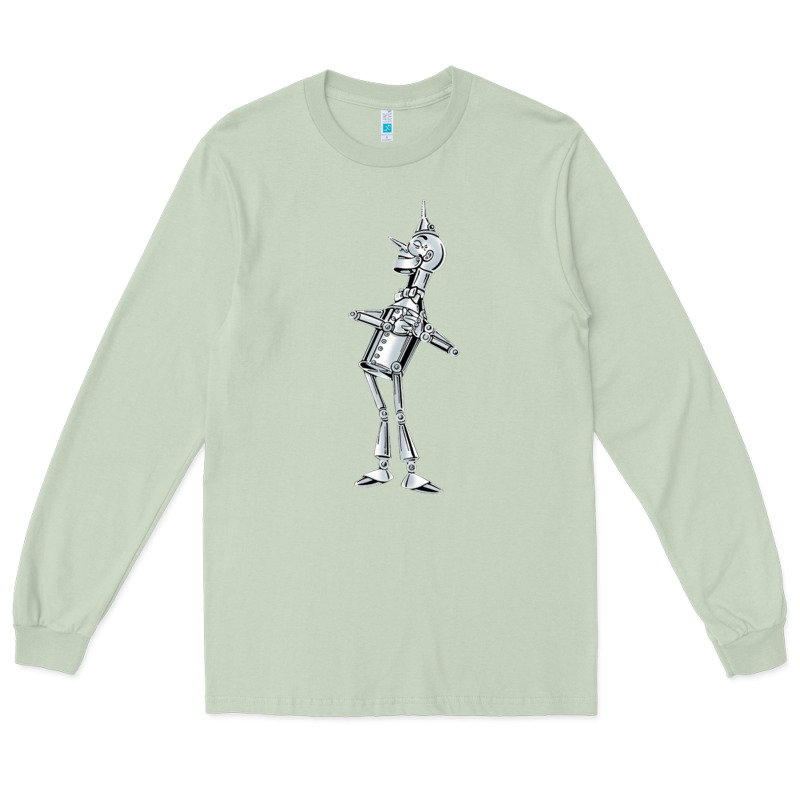 Vintage Wizard Of Oz Tinman Long Sleeve Tee by DesignPulse | Teevron