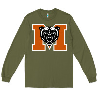 Army Green mercer bears Long Sleeve Tee - DesignPulse