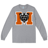 Heather Grey mercer bears Long Sleeve Tee - DesignPulse