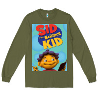Army Green Sid The Science Kid for friend Long Sleeve Tee - DesignPulse