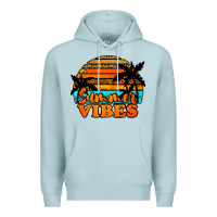Blue Mist Summer Vibes Premium Hoodie - Jasminsmagicworld