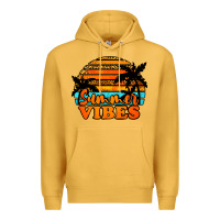 Mustard Summer Vibes Premium Hoodie - Jasminsmagicworld