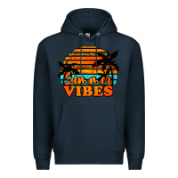 Navy Summer Vibes Premium Hoodie - Jasminsmagicworld
