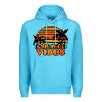 Ocean Blue Summer Vibes Premium Hoodie - Jasminsmagicworld