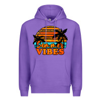 Purple Summer Vibes Premium Hoodie - Jasminsmagicworld