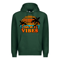 Sports Green Summer Vibes Premium Hoodie - Jasminsmagicworld