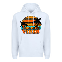 White Summer Vibes Premium Hoodie - Jasminsmagicworld