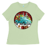 Matcha Tis The Season Truck Ladies Tee - FaDigitalArtStudio