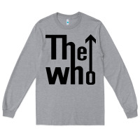 Heather Grey the,who,the,who,collection Long Sleeve Tee - PixelWave