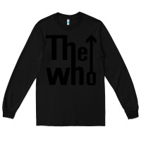 Black the,who,the,who,collection Long Sleeve Tee - PixelWave