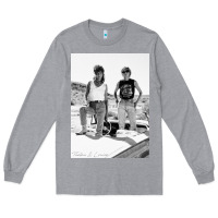 Heather Grey Thelma And Louise Long Sleeve Tee - PixelWave
