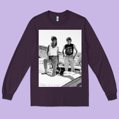 Thelma And Louise Long Sleeve Tee Designed By Pixelwave