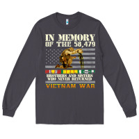 Smoke Vietnam War Veterans US Memorial Day In The Memory Of 58479 38 Long Sleeve Tee - PixelWave