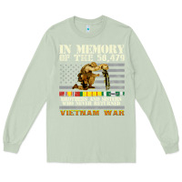 Matcha Vietnam War Veterans US Memorial Day In The Memory Of 58479 38 Long Sleeve Tee - PixelWave