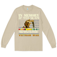 Mushroom Vietnam War Veterans US Memorial Day In The Memory Of 58479 38 Long Sleeve Tee - PixelWave