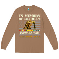 Toasted Coconut Vietnam War Veterans US Memorial Day In The Memory Of 58479 38 Long Sleeve Tee - PixelWave