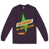 Plum brawndo the thirst mutilator   idiocracy inspired active Long Sleeve Tee - PixelWave