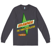 Smoke brawndo the thirst mutilator   idiocracy inspired active Long Sleeve Tee - PixelWave
