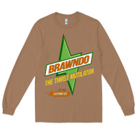 Toasted Coconut brawndo the thirst mutilator   idiocracy inspired active Long Sleeve Tee - PixelWave