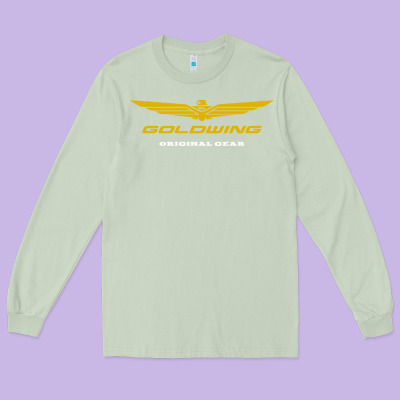 Goldwing Long Sleeve Tee Designed By Pixelwave